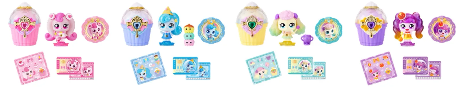 デザート キャッチ！ティニピン ティニピンコレクション ロイヤルティニピン4種のセット内容