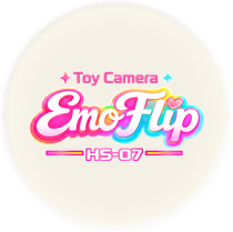 emo flip HS-07 ガラケー型トイカメラ 平成レトロ エモ写メ