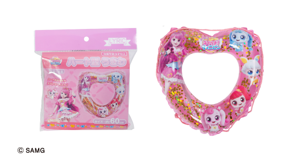 シークレットキャッチ！ティニピン ハート型うきわ 60㎝